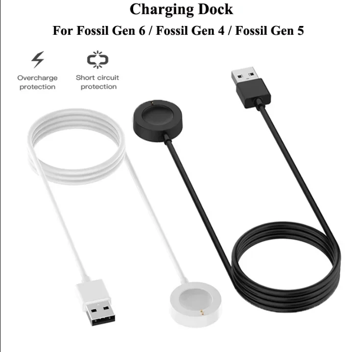 Fossil Smartwatch Accessories - Station de charge magnétique USB rapide