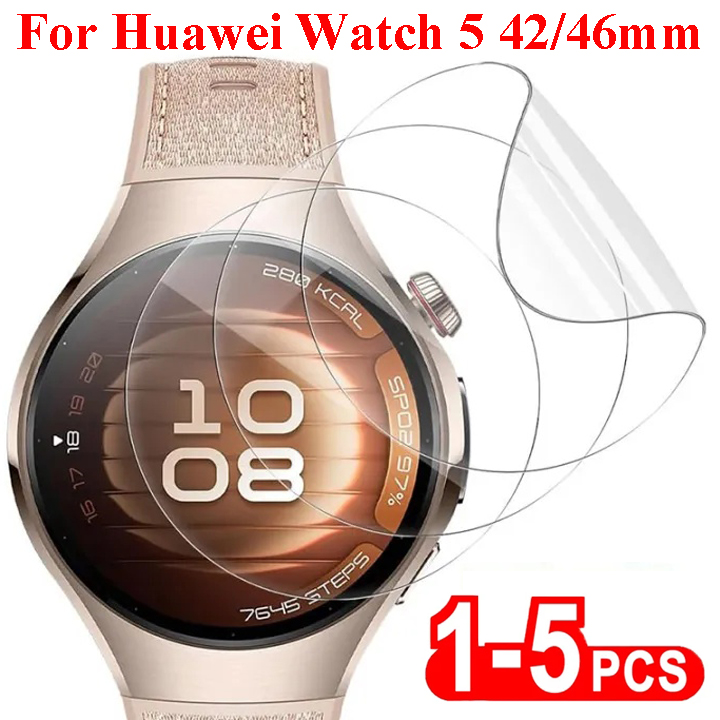 Watch Face Protector - Film Hydrogel pour Huawei Watch 5