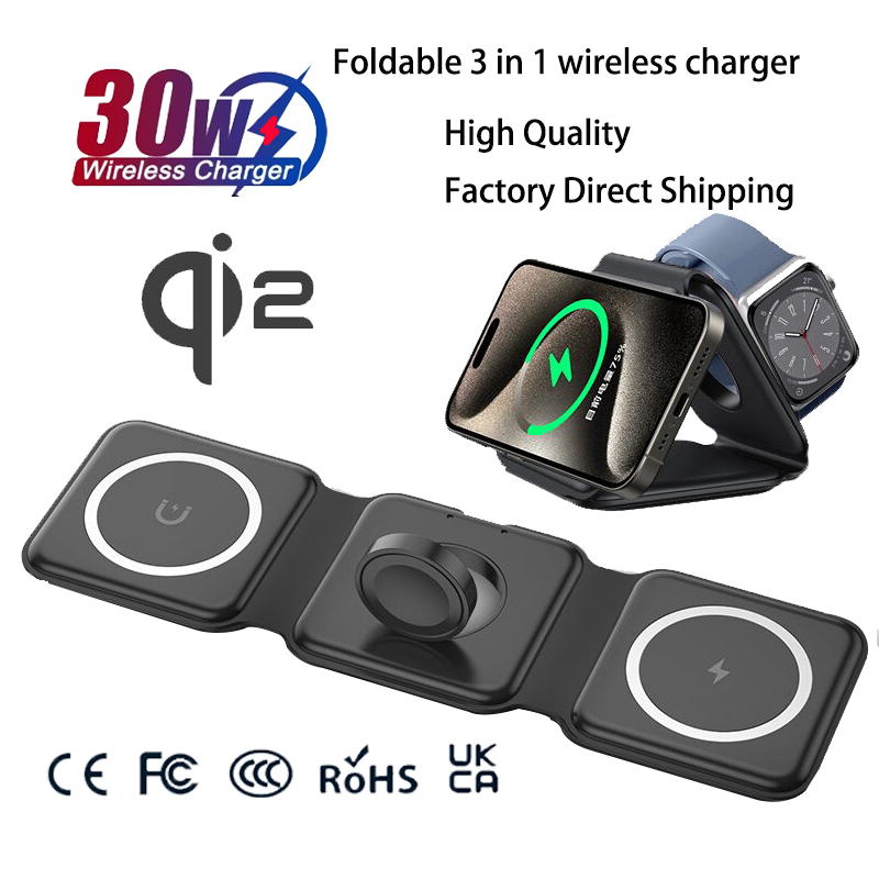 Smartwatch Ac - Station de charge magnétique pliable universelle