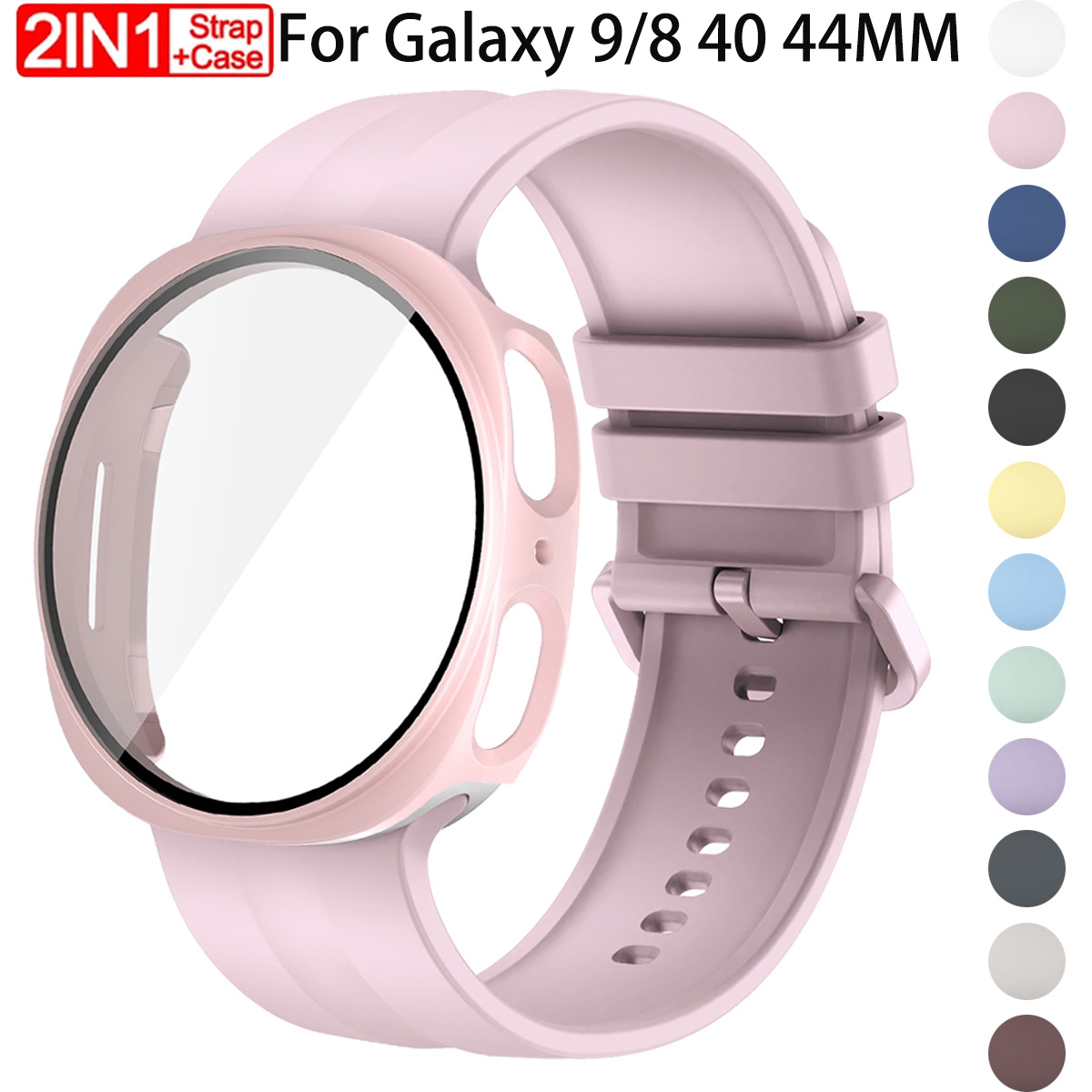 Watch Case Bumper - Coque + Bracelet pour Samsung Galaxy
