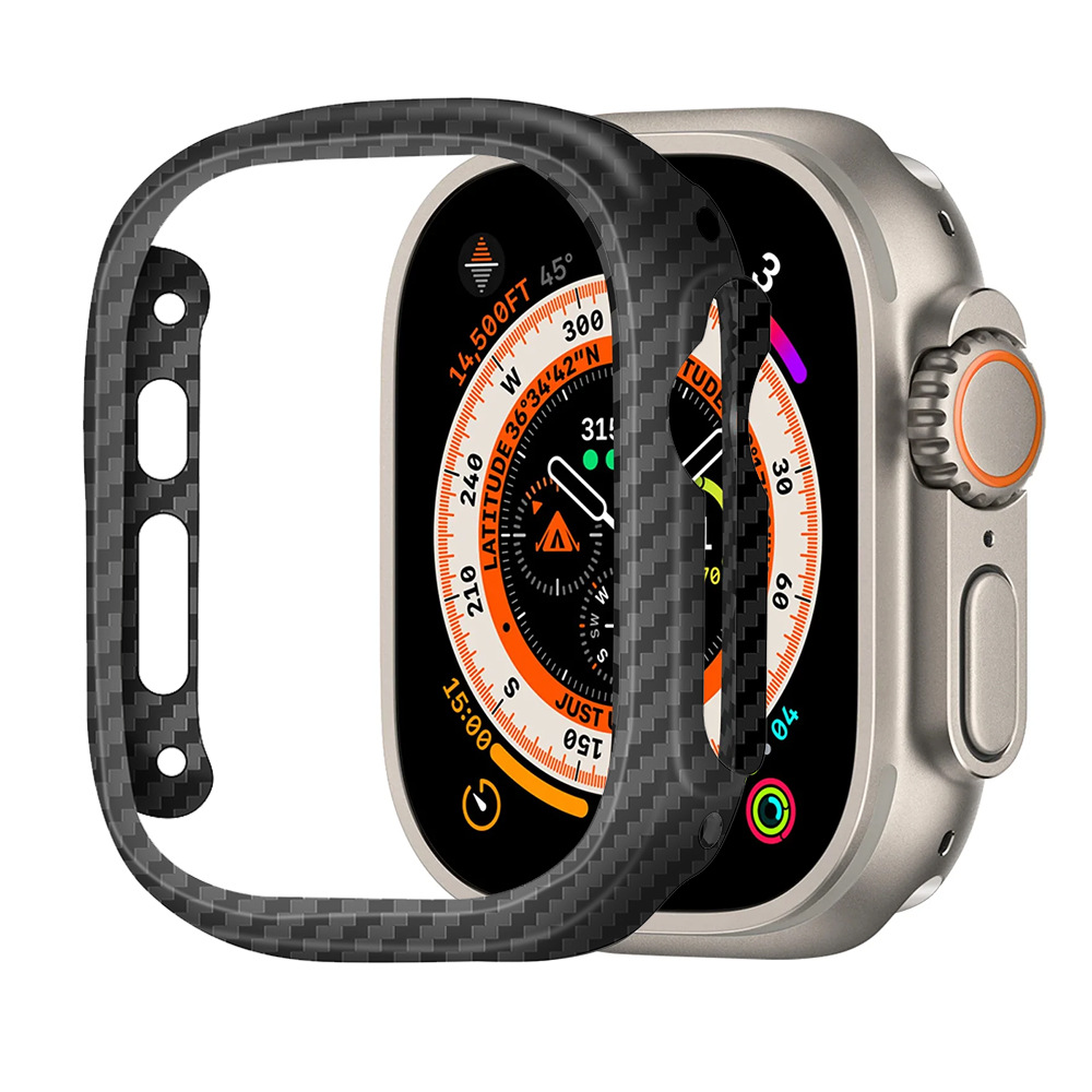 Watch Face Protector - Étui fin en Fiber de carbone