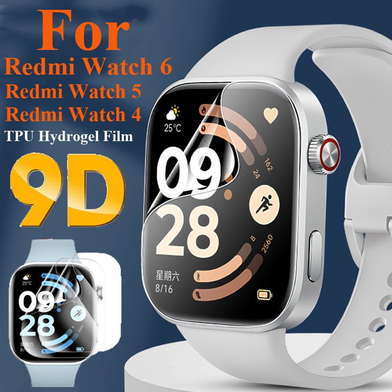 Watch Face Protector - 1-5 pièces Film de protection Hydrogel