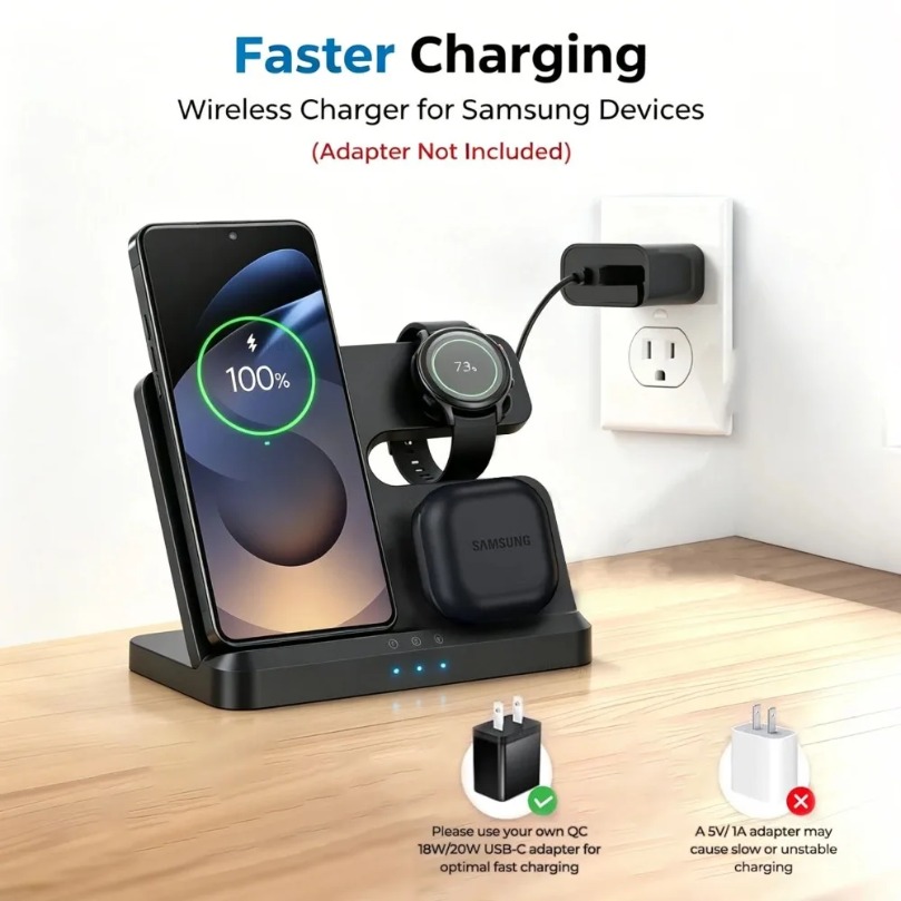 Station de charge rapide sans  - Smartwatch Ac avis et prix