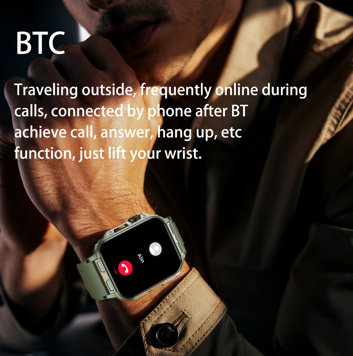 Montre intelligente militaire  - Smartwatch Face avis et prix