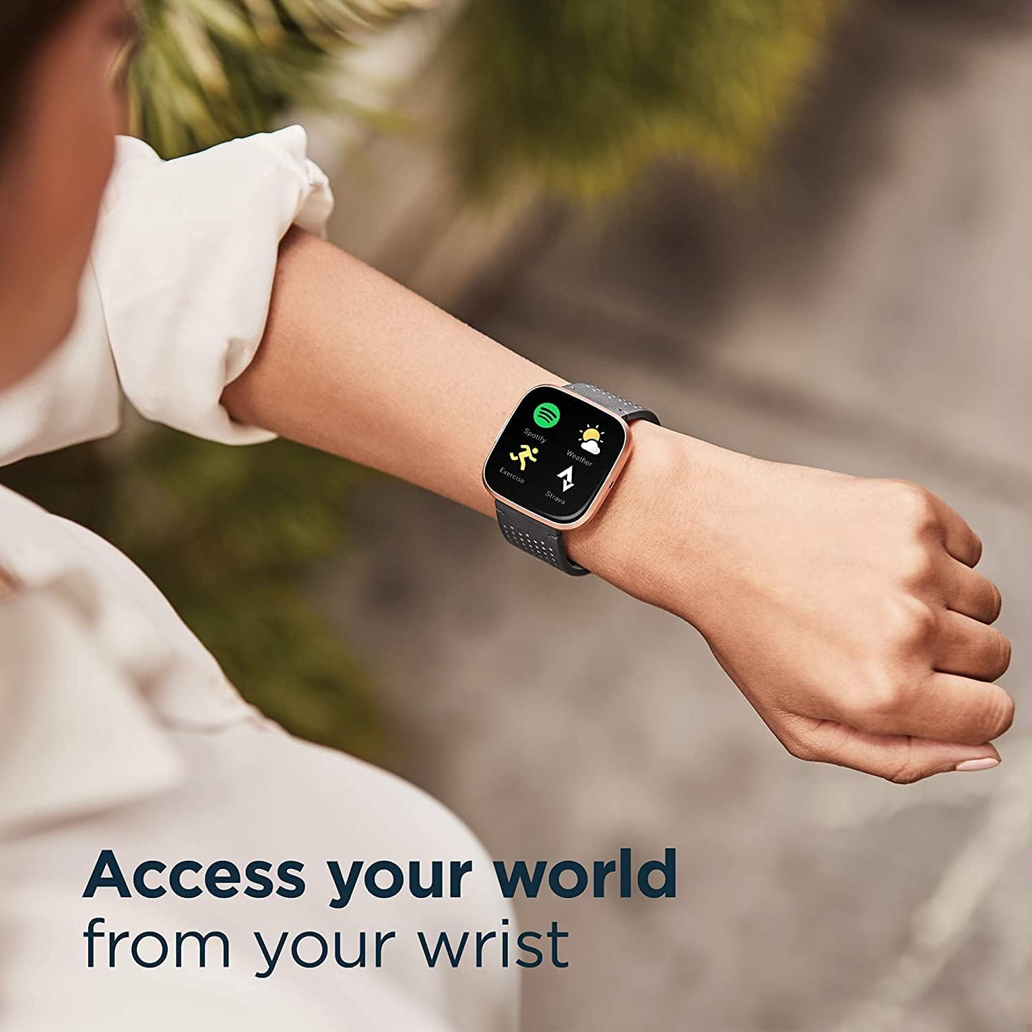 Fitbit Versa 2 Smartwatch sant - Smartwatch Face avis et prix