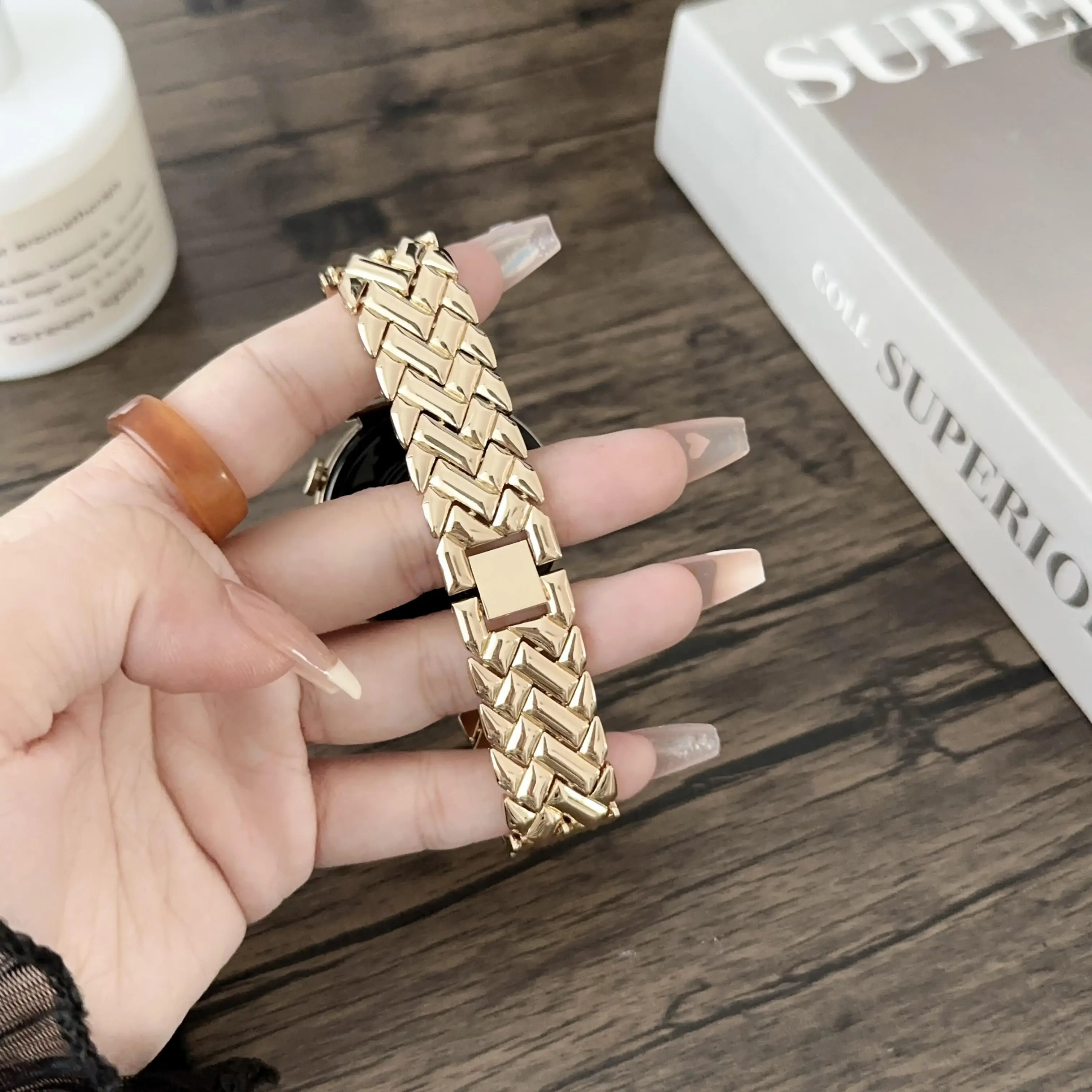 Bracelet de montre en acier in - Fossil Smartwatch Accessories avis et prix
