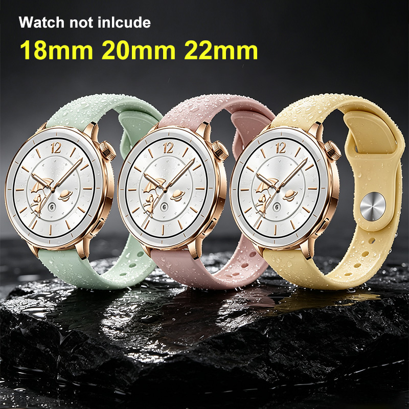 Bracelet en silicone pour femm - Fossil Smartwatch Accessories avis et prix