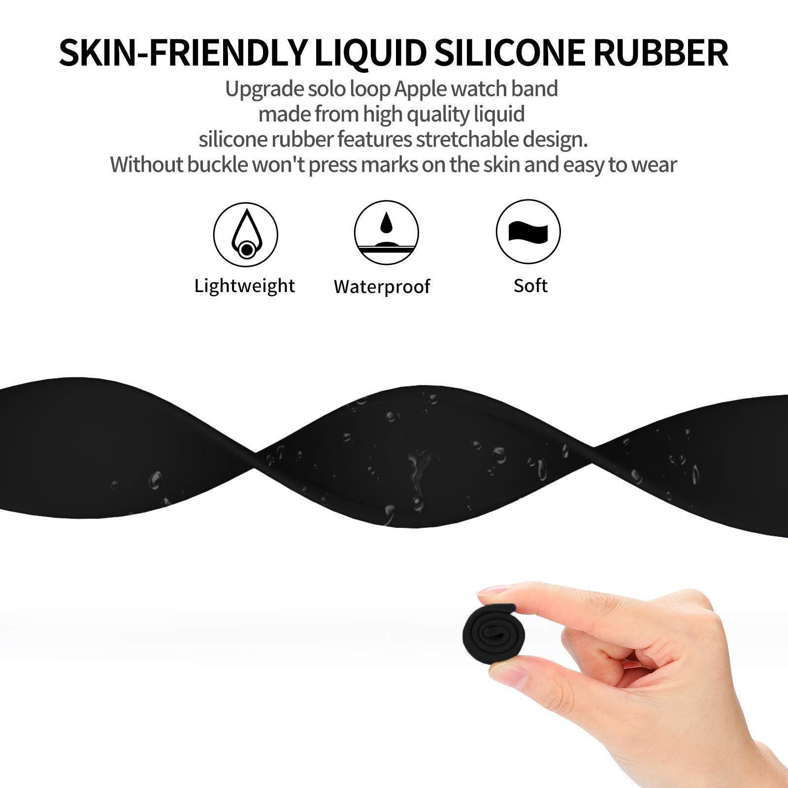 Solo Loop silicone pour bracel - Sport Loop Strap avis et prix