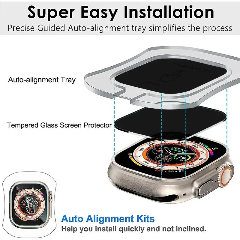 Verre trempé pour Apple Watch  - Watch Case Bumper avis et prix