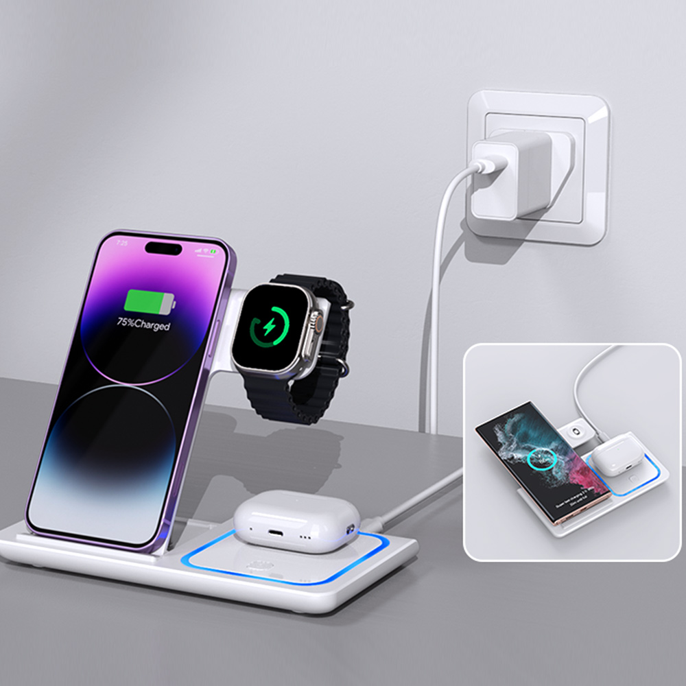 Station de charge sans fil LED - Smartwatch Ac avis et prix