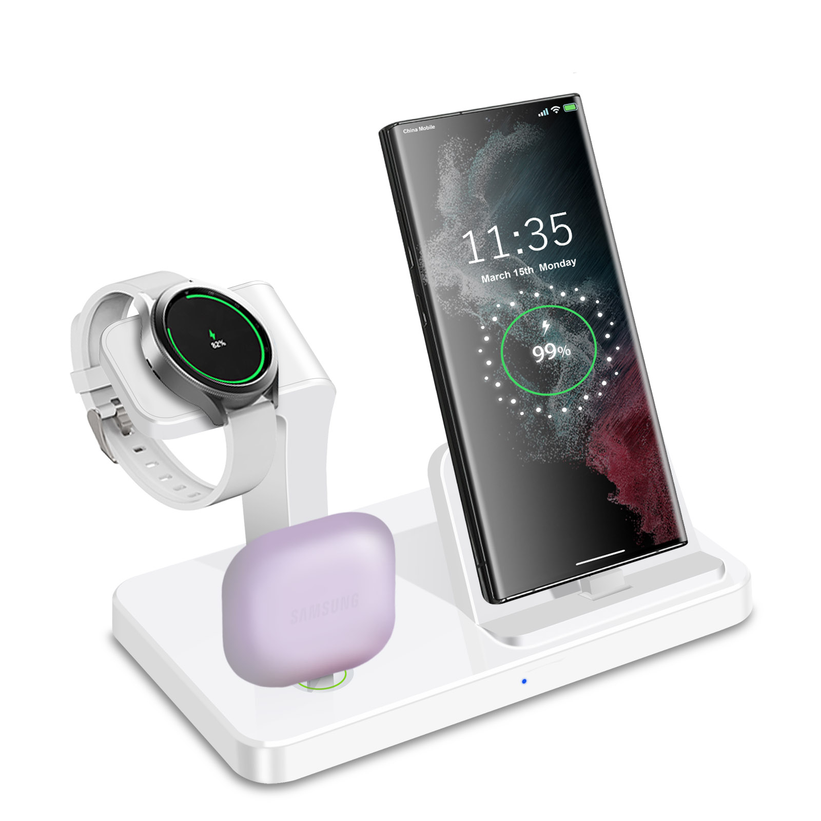 Station de charge rapide 3-en- - Smartwatch Ac avis et prix