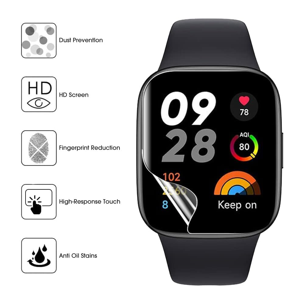 3/6 pièces Film de protection  - Watch Face Protector avis et prix