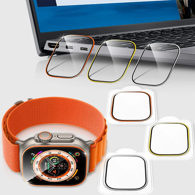 Verre trempé pour Apple Watch  - Watch Face Protector avis et prix