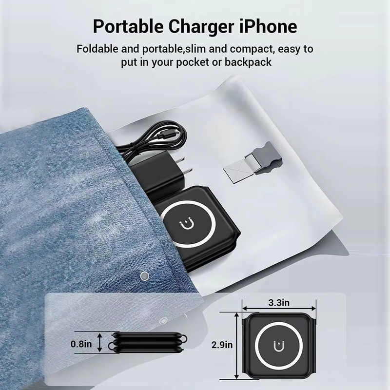 Chargeur sans fil pliable magn - Smartwatch Ac avis et prix