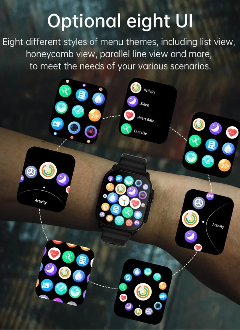 Montre connectée T900 Ultra 2  - Smartwatch X12 avis et prix
