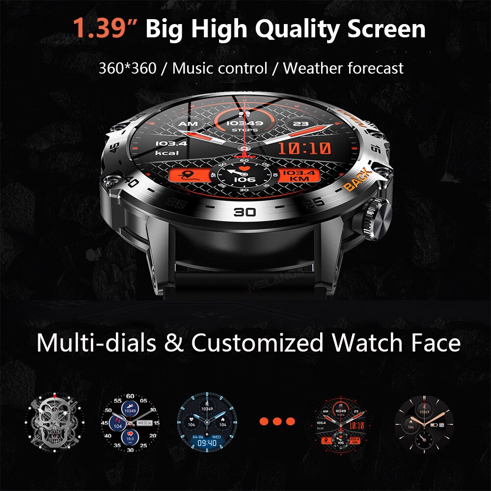 Montre connectée homme MEVADEN - Smartwatch Face avis et prix