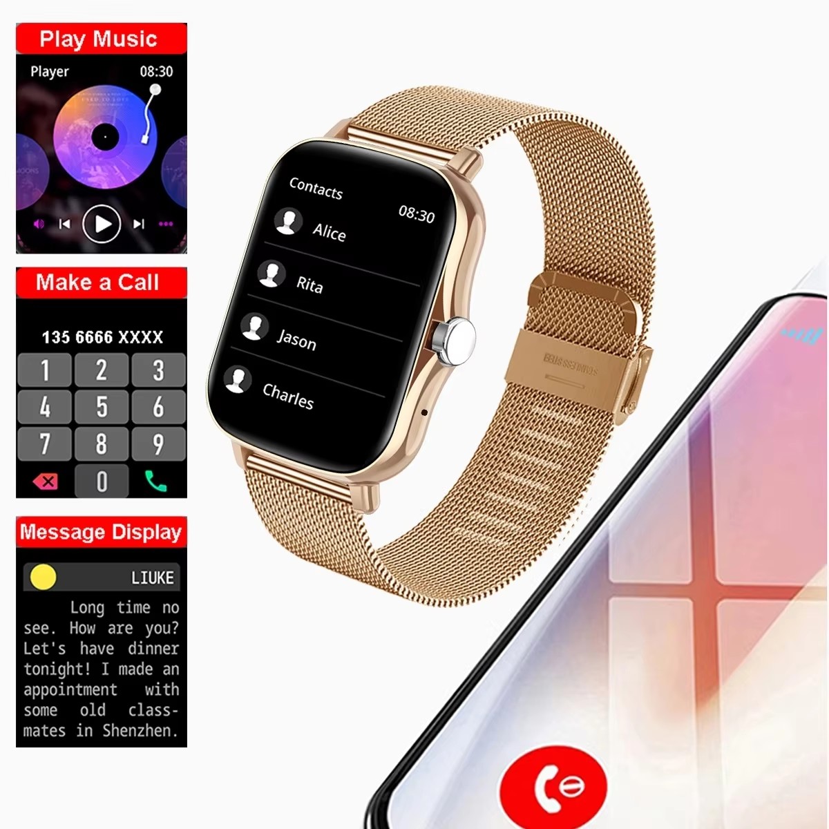 Nouvelle montre connectée mult - Smartwatch X12 avis et prix