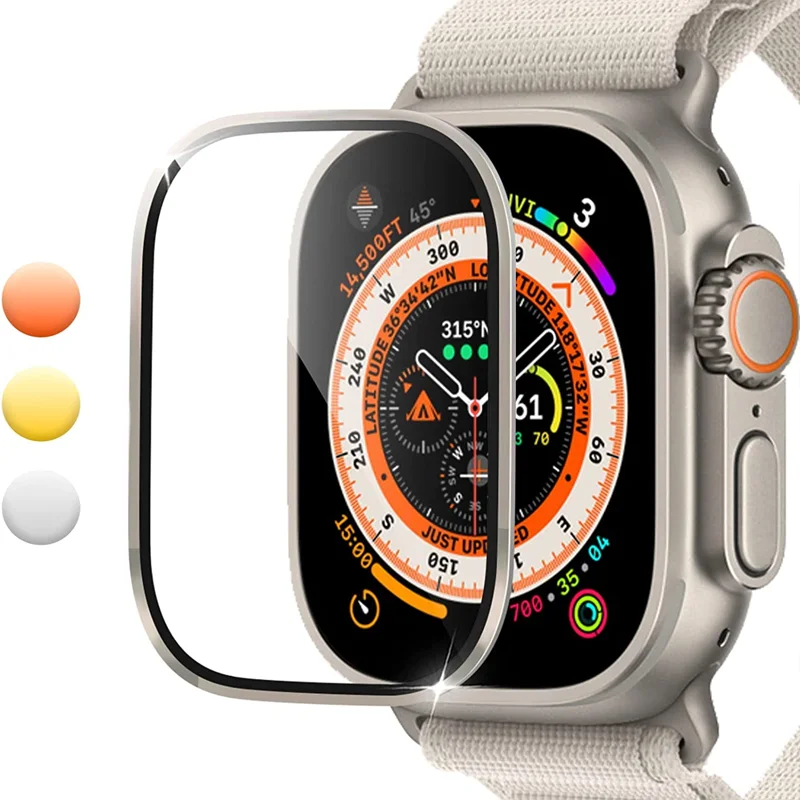 Film en verre trempé pour Appl - Watch Case Bumper avis et prix