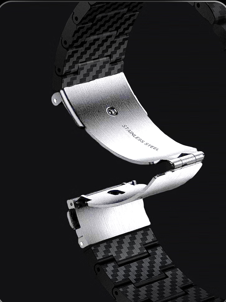 Bracelet en Fiber de carbone p - Xiaomi Smartwatch S3 Accessories avis et prix