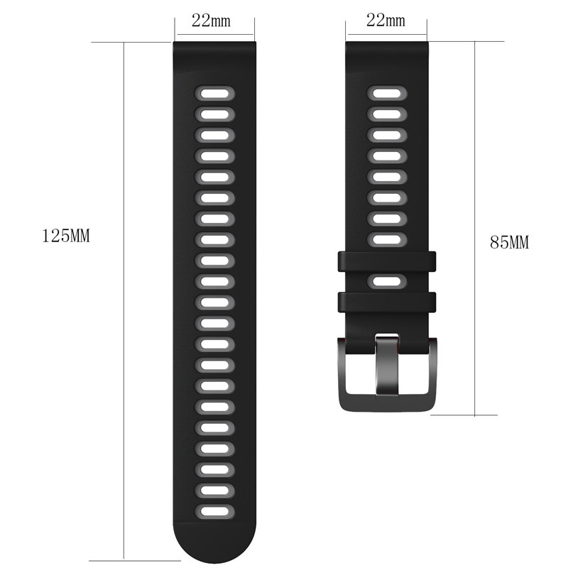 Bracelet de sport bicolore 22m - Xiaomi Smartwatch S3 Accessories avis et prix