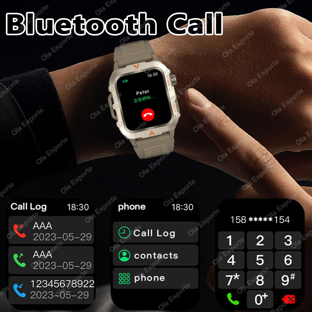 Montre connectée militaire GPS - Smartwatch X12 avis et prix