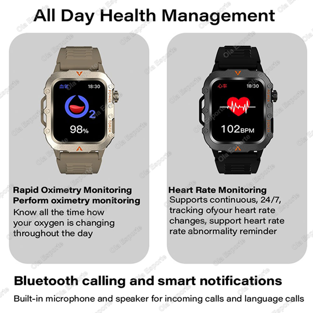 Montre connectée militaire GPS - Smartwatch X12 avis et prix