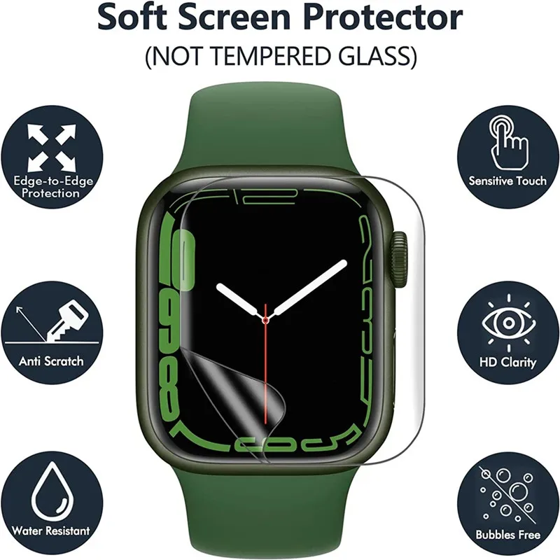 Film Hydrogel 3 pièces pour Ap - Watch Case Bumper avis et prix