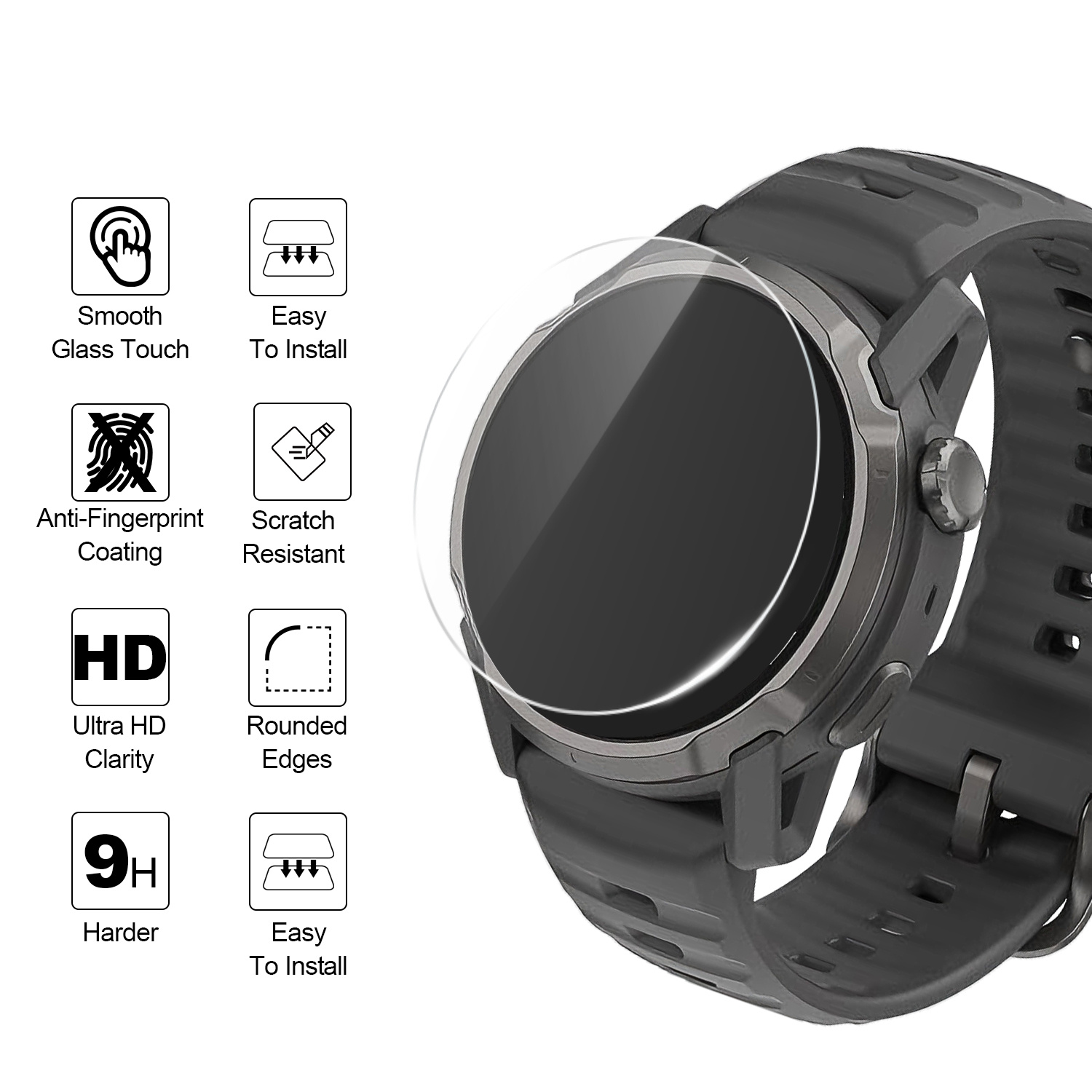 Protecteur d'écran pour montre - Watch Face Protector avis et prix