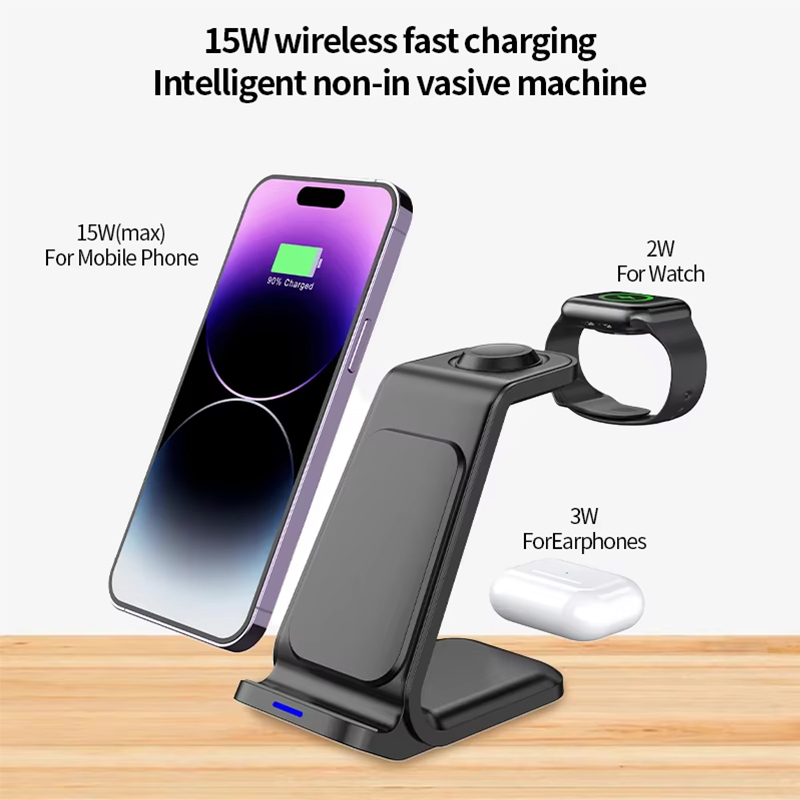 Station de charge sans fil 3 e - Wireless Charger Watch avis et prix